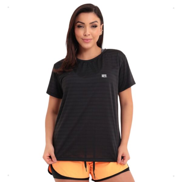 Camiseta Baby Look Dry Fit Fitness Feminina Blusa Academia