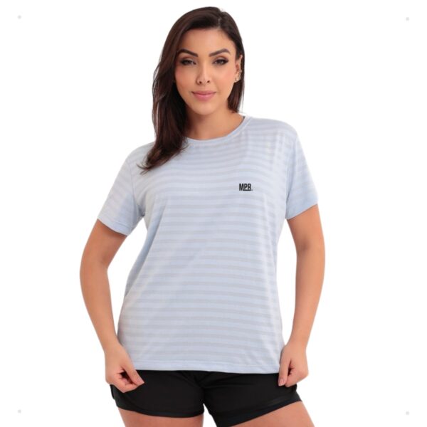 Camiseta Baby Look Dry Fit Fitness Feminina Blusa Academia - Imagem 10