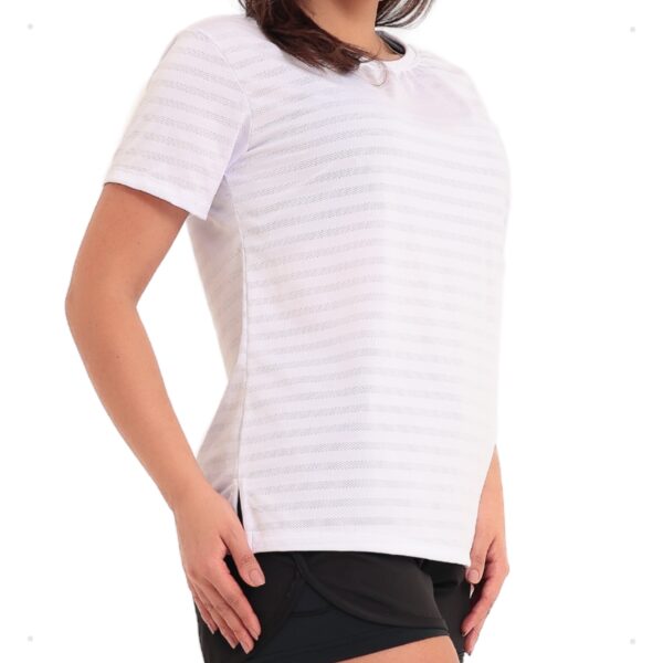 Camiseta Baby Look Dry Fit Fitness Feminina Blusa Academia - Imagem 5