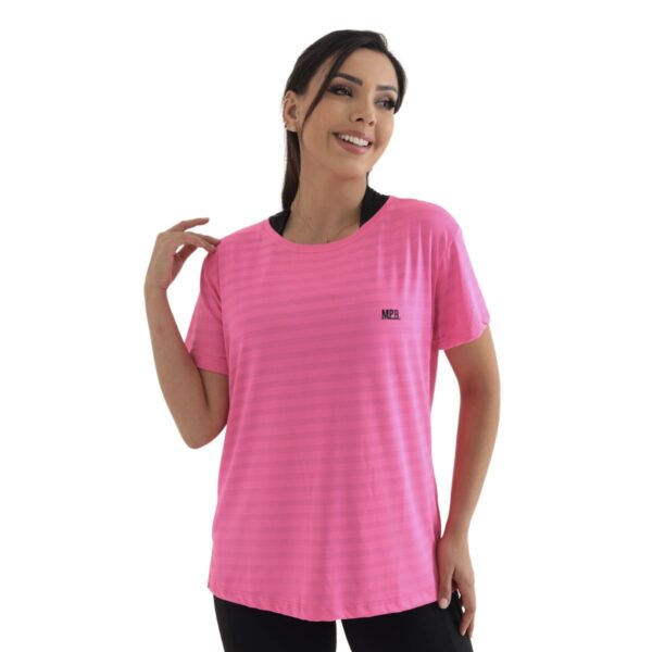 Camiseta Baby Look Dry Fit Fitness Feminina Blusa Academia - Imagem 16