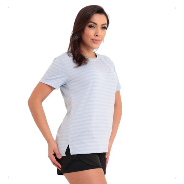 Camiseta Baby Look Dry Fit Fitness Feminina Blusa Academia - Imagem 13